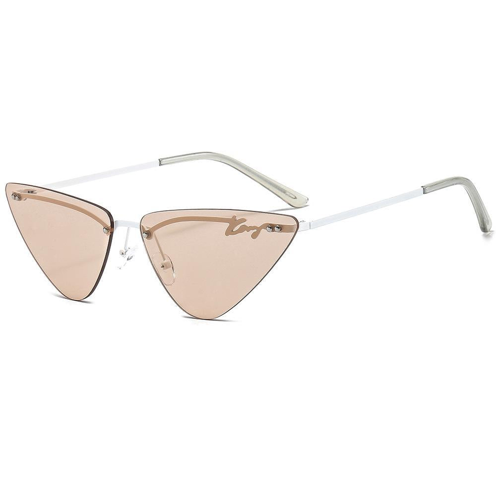 Wholesale PC Polarized Cat's Eye Triangular Sunglasses